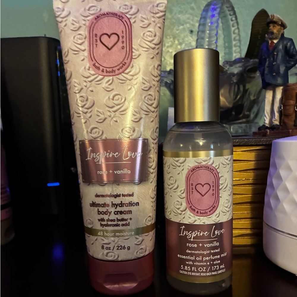 Bath & Body Works 2 Pc Inspire Love 🆕 - Picture 1 of 3